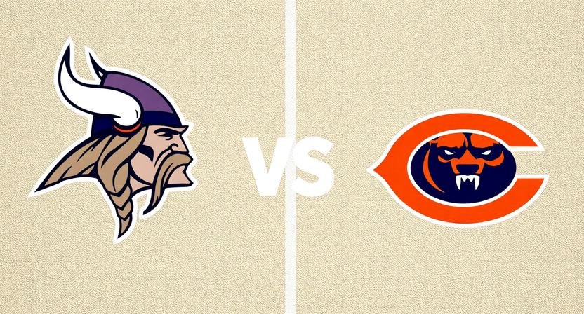 minnesota vikings vs chicago bears match player stats