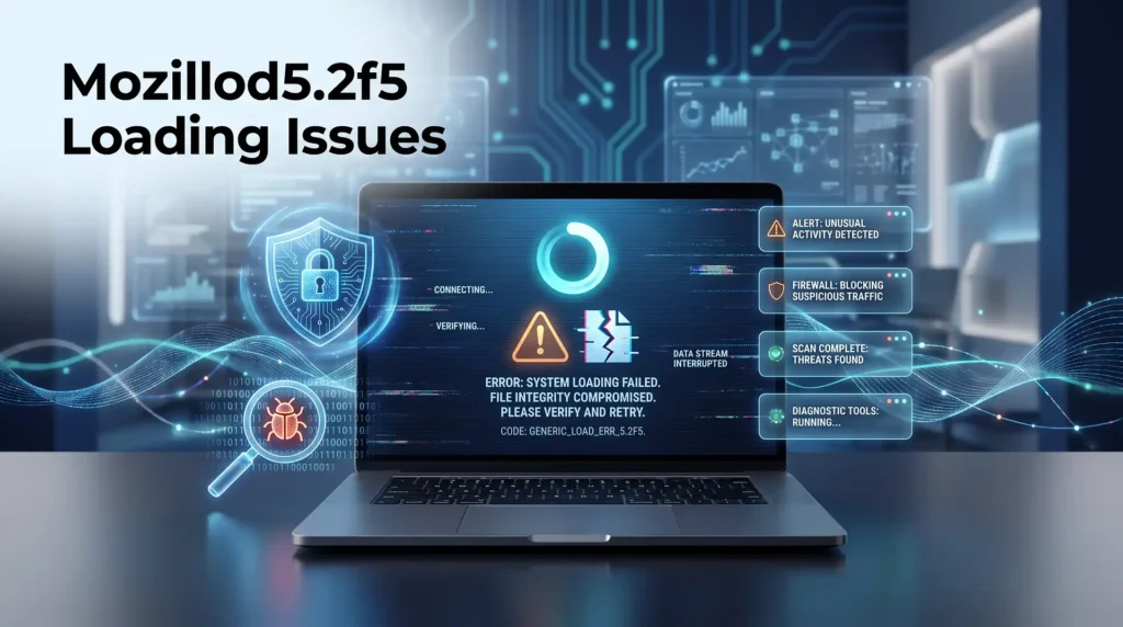 mozillod5.2f5 loading issues